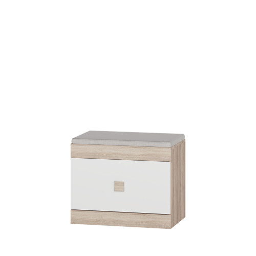 Set pentru holul de intrare Sonata 15, Stejar Kraft Alb