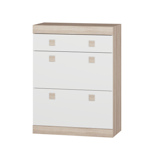 Set pentru holul de intrare Sonata 15, Stejar Kraft Alb