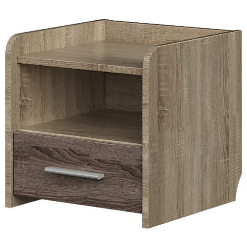 Dulap de noptiera T-1, Wenge inchis