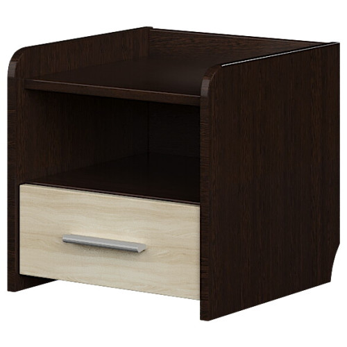 Dulap de noptiera T-1, Wenge inchis