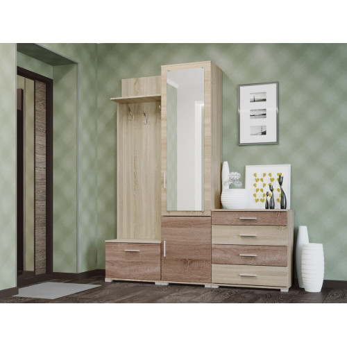 Set pentru holul de intrare Breeze 2, Stejar Sonoma, Trufe
