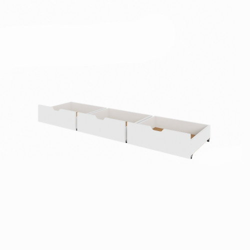 Sertare pentru pat Comfort-3, Nymphaea Alba, Alb