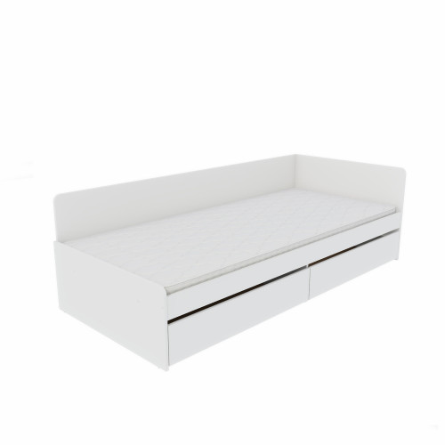 Set mobilier camera copii Light 2, Nymphaea Alba, Alb