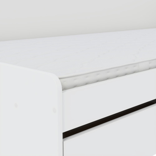 Set mobilier camera copii Light 3, Nymphaea Alba, Alb Set mobilier camera copii Light 3, Nymphaea Alba, Alb