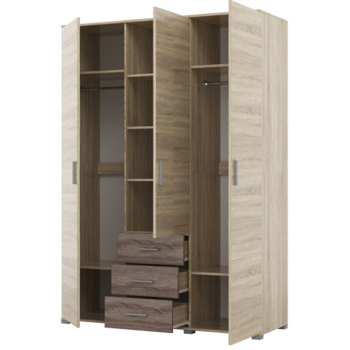 Set de dormit Breeze-3, Stejar Sonoma, Trufe