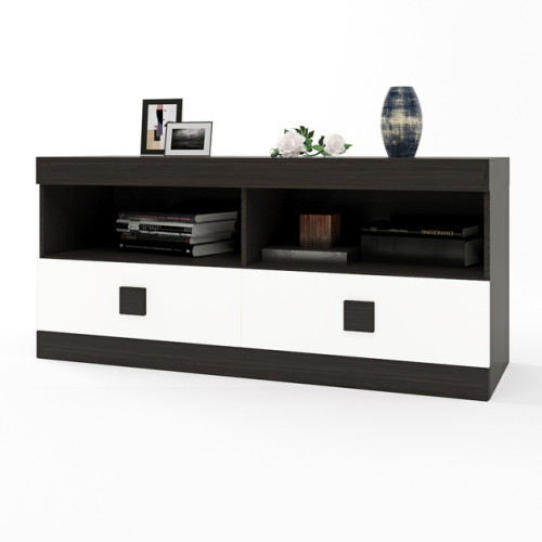 Dulap TV 1100 Sonata, Stejar Sonoma, Alb