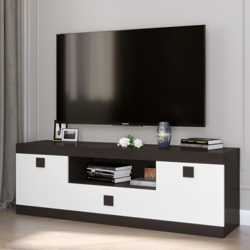 Dulap TV 1500 Sonata, Stejar Kraft Alb